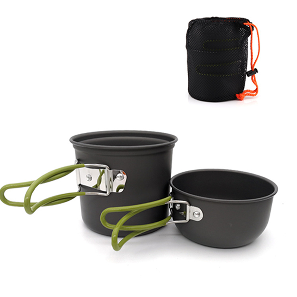 Camping Cooking Sets - Pacoone Ultralight Camping Tableware ชุดอุปกรณ์ทำอาหาร ชุดอุปกรณ์ทำอาหาร