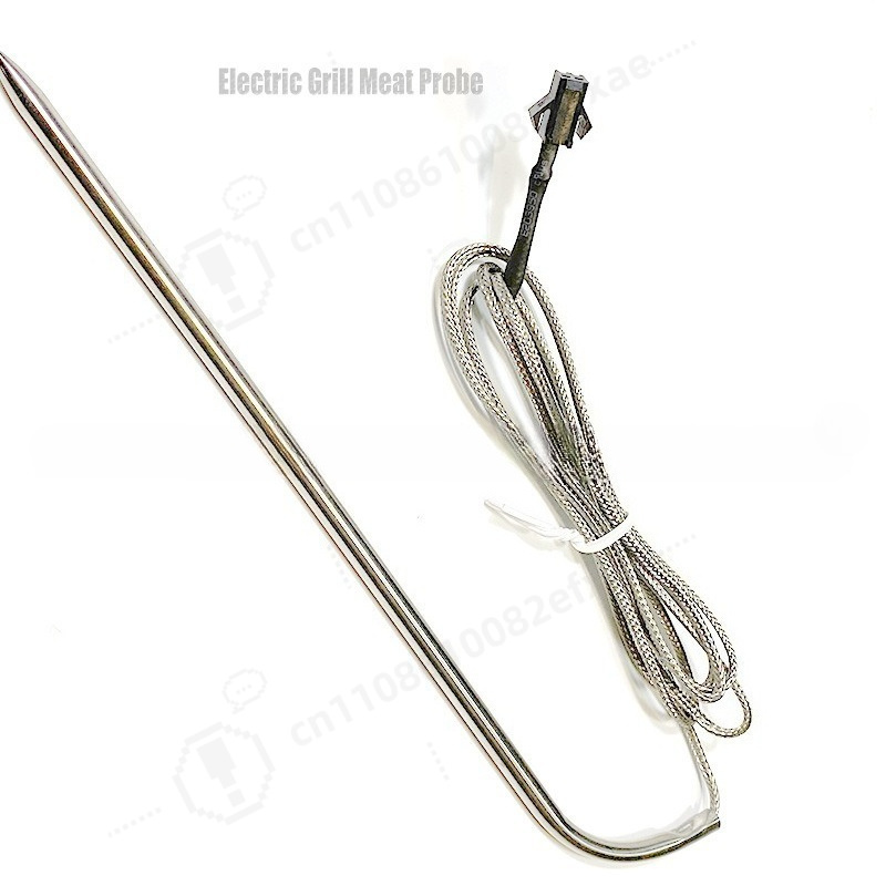 Meat Thermometer Camp - เครื่องวัดอุณหภูมิแบบดิจิตอลสำหรับย่างเนื้อ ใช้ได้กับเตาหลายประเภท เหมาะสำหรับงานปิ้งย่างกลางแจ้ง ลานบ้าน บาร์บีคิว แคมป์ปิ้ง