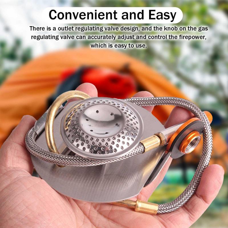 Camping Cooking Burner - เตาเผาอัลไพน์สแตนเลส3200W อุปกรณ์ทำอาหารกลางแจ้งสำหรับ CW-C01 CW-C05 BL100-Q1