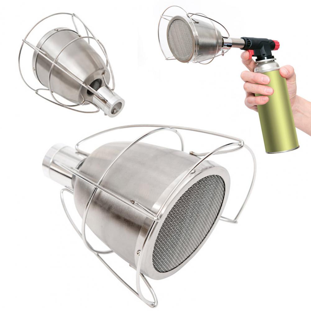 Camping Cooking Torch - สแตนเลส Culinary ไฟฉายสิ่งที่แนบมาทําอาหารไฟฉายเชื่อมต่อกลางแจ้ง Camping ไฟฉายสําหรับห้องครัวบ้านร้านอาหาร