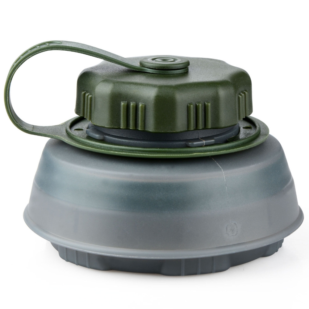 ขวดน้ำ TPU แบบพับได้ขนาด 750 ม - Camping Cooking Tin บทวิจารณ์และราคา