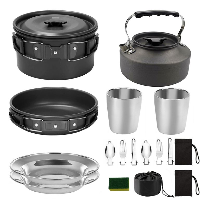 【ผู้ซื้อ】ชุดเครื่องครัวสำหรับต - Camping Cooking Sets บทวิจารณ์และราคา