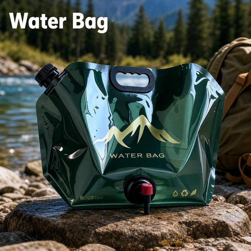ถังเก็บน้ำกลางแจ้งแบบพกพา 8 ลิ - Camping Cooking Bag บทวิจารณ์และราคา