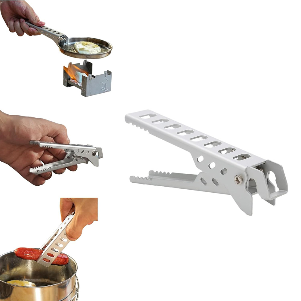 ที่จับหม้อทนความร้อนสำหรับใช้ง - Camping Cooking Accessories Set บทวิจารณ์และราคา
