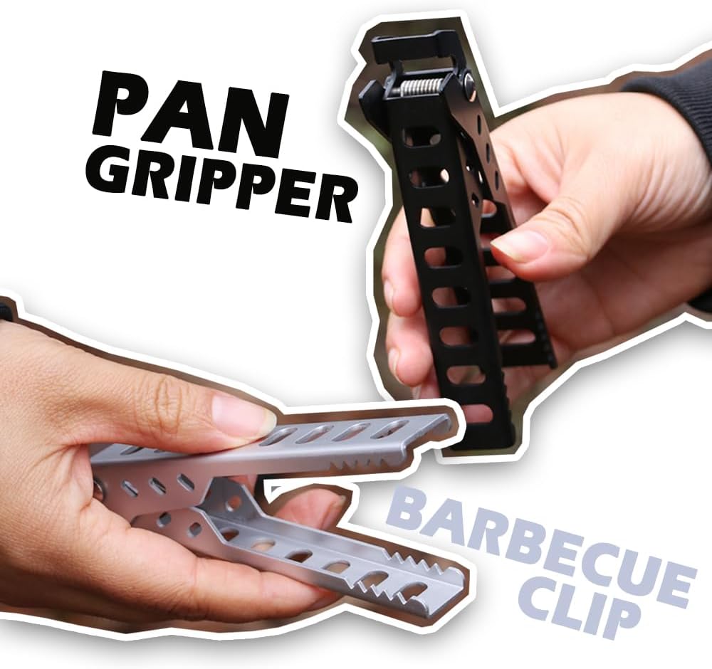 ที่จับหม้อทนความร้อนสำหรับใช้ง - Camping Cooking Accessories Set บทวิจารณ์และราคา