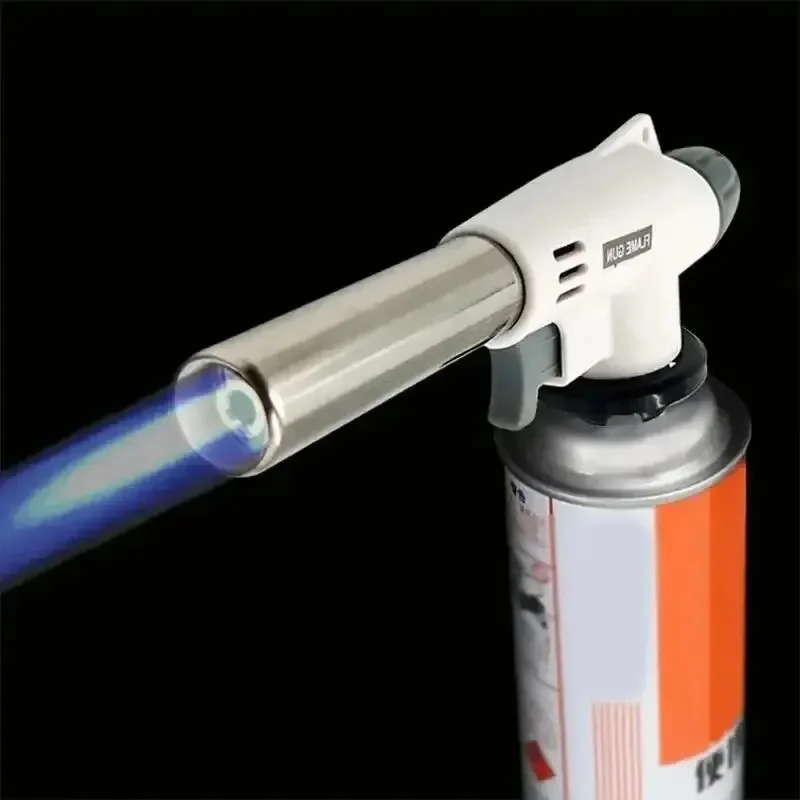 โลหะแบบพกพาปืนเปลวไฟบิวเทนแก๊ส - Camping Cooking Torch บทวิจารณ์และราคา