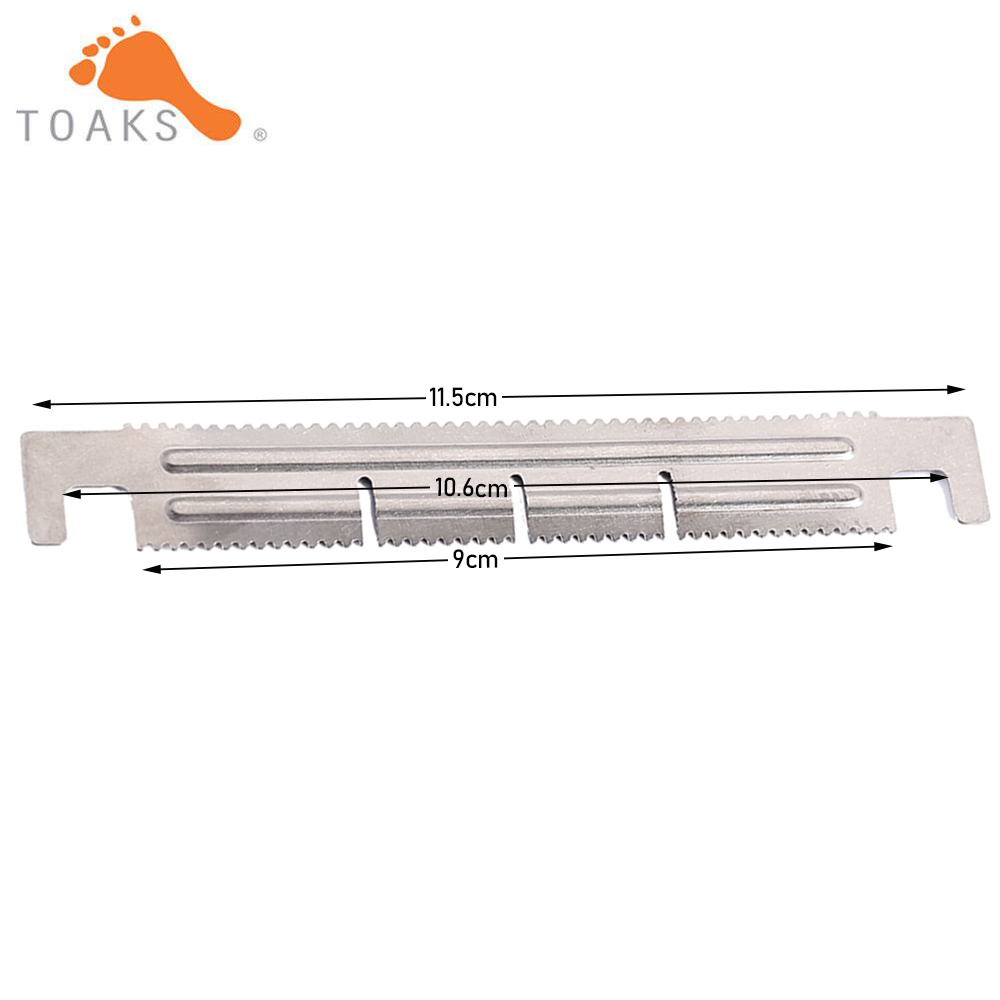 2/4/6pcs TOAKS กลางแจ้งไทเทเนี - Camping Cooking Burner บทวิจารณ์และราคา