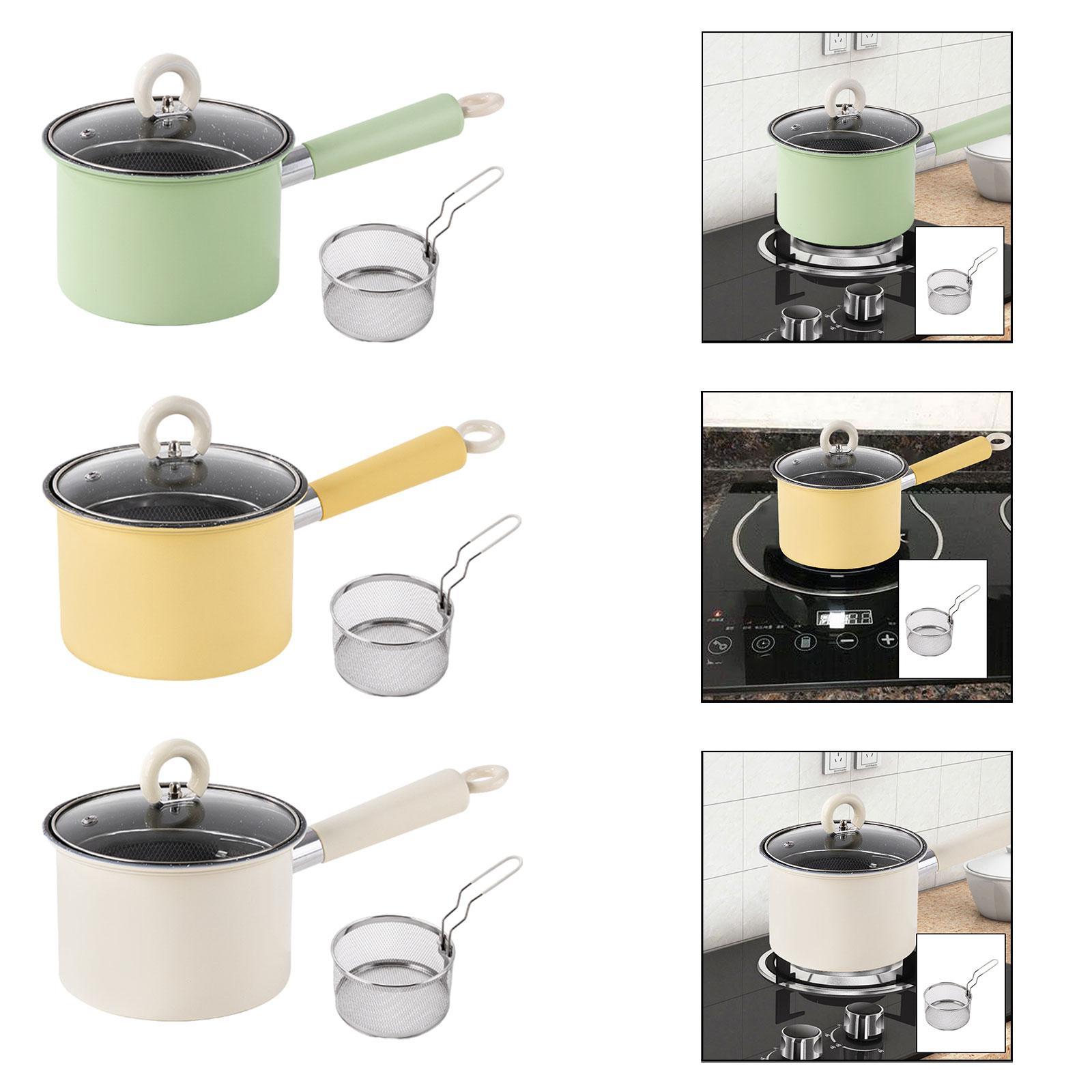 หม้อทอดแบบจุ่มสำหรับเตาส่วนใหญ - Camping Cooking Pot With Lid บทวิจารณ์และราคา