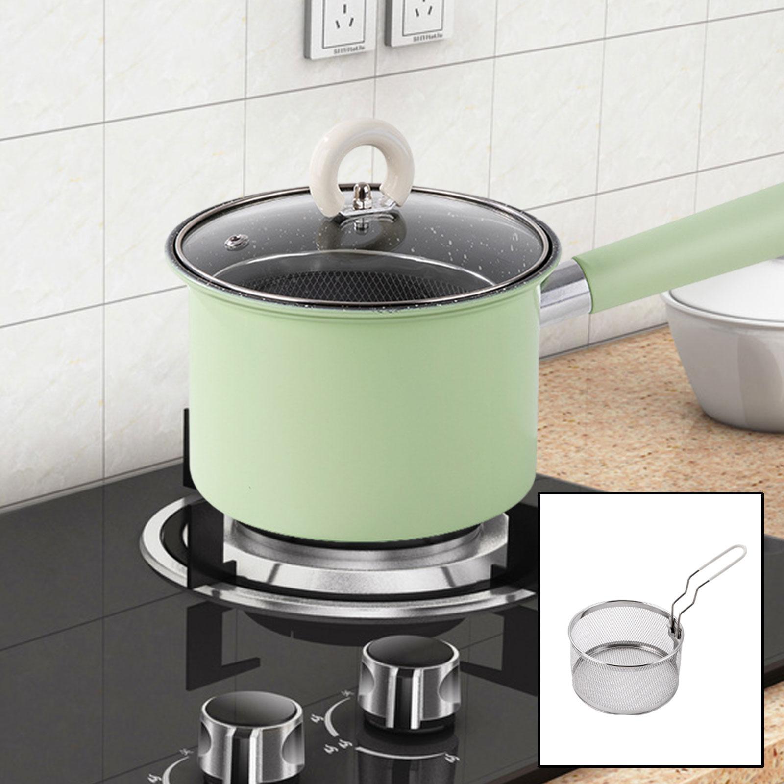 หม้อทอดแบบจุ่มสำหรับเตาส่วนใหญ - Camping Cooking Pot With Lid บทวิจารณ์และราคา