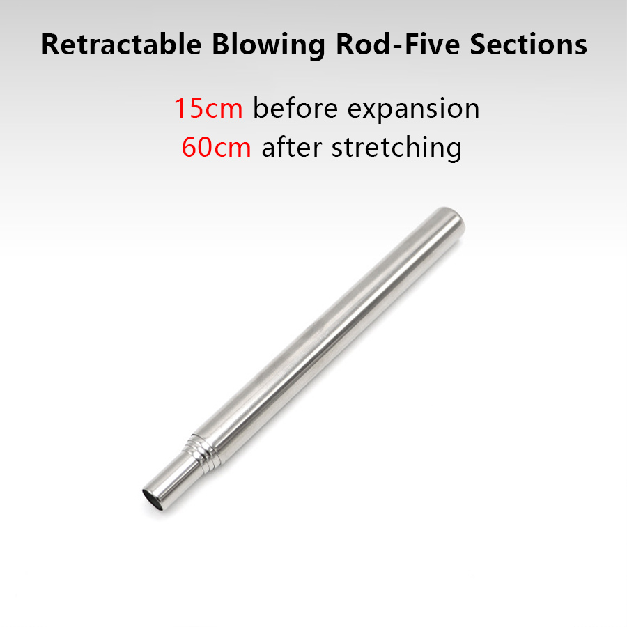สแตนเลส Blowpipe Pocket Bellow - Camping Cooking Fire บทวิจารณ์และราคา
