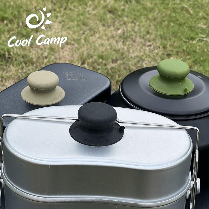 ที่จับฝาหม้อซิลิโคน 1 ชิ้น ขนา - Camping Cooking Pot With Lid บทวิจารณ์และราคา
