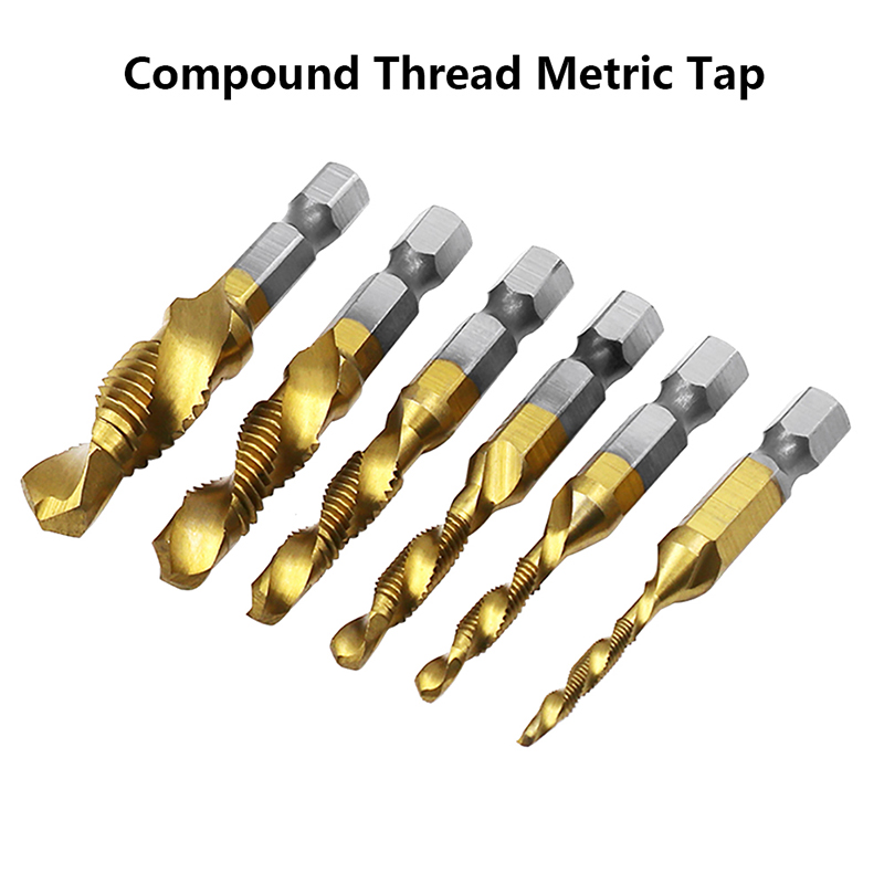 Hex Shank HSS สกรูเมตริกเจาะ B - Mess Kit Titanium บทวิจารณ์และราคา