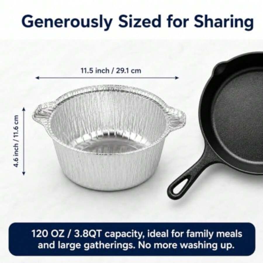 ชุดหม้อใช้แล้วทิ้งพร้อมฝาปิด 1 - Camping Cooking Pot With Lid บทวิจารณ์และราคา