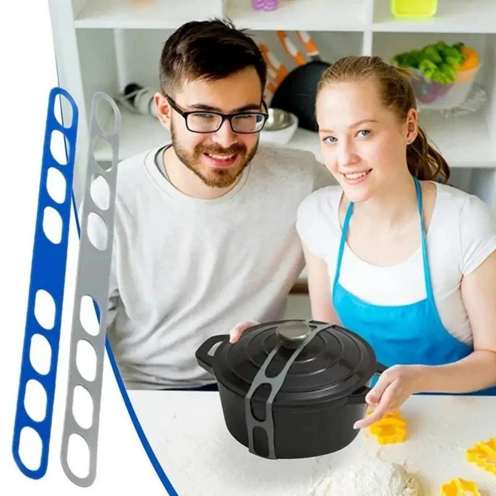 สายรัดซิลิโคนยืดหยุ่นสำหรับยึด - Camping Cooking Pot With Lid บทวิจารณ์และราคา