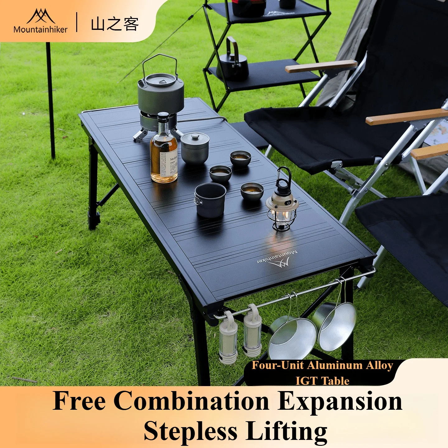 Mountainhiker Camping ลิฟท์พับ - Camping Cooking Fire บทวิจารณ์และราคา