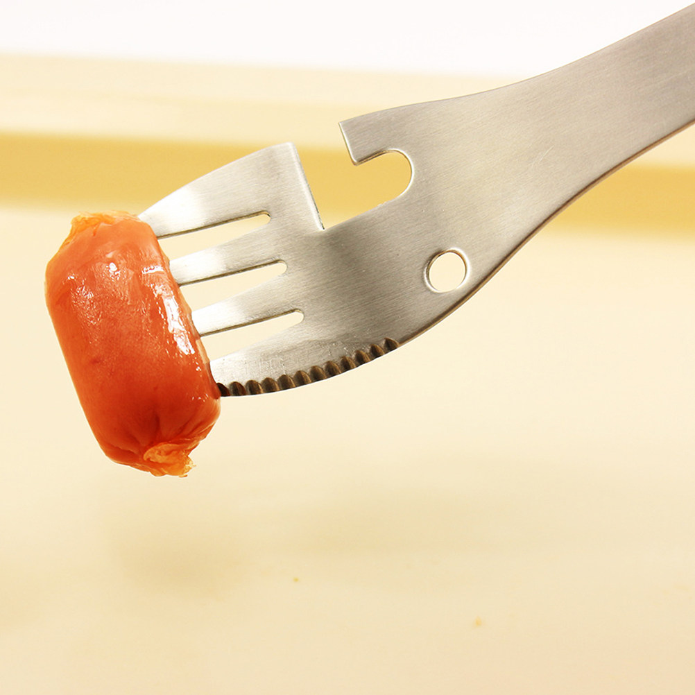 ชุดช้อนส้อมสแตนเลสกันสนิม 2 ชิ - Camp Spork Set บทวิจารณ์และราคา
