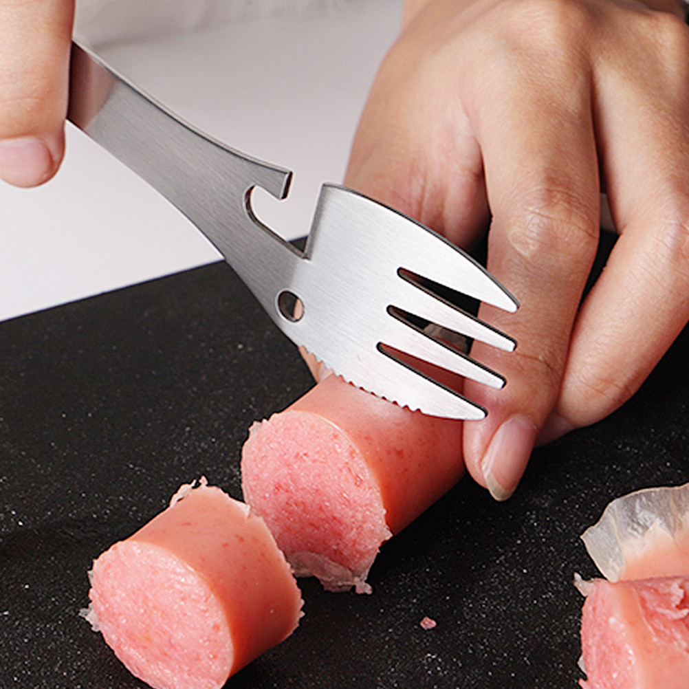 ชุดช้อนส้อมสแตนเลสกันสนิม 2 ชิ - Camp Spork Set บทวิจารณ์และราคา