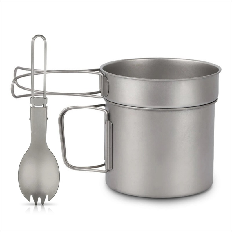 ชุดเครื่องครัวไทเทเนียม Lixada - Camp Spork Set บทวิจารณ์และราคา