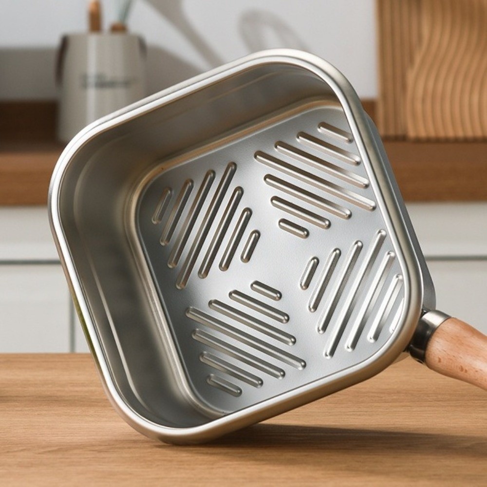 กระทะสแตนเลสแบบพกพา รูปทรงสี่เ - Camping Cooking Accessories Set บทวิจารณ์และราคา