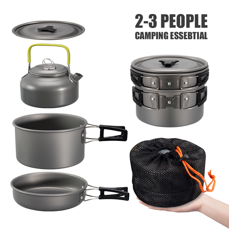 WESTTUNE ชุดเครื่องครัวตั้งแคม - Camping Cooking Tin บทวิจารณ์และราคา