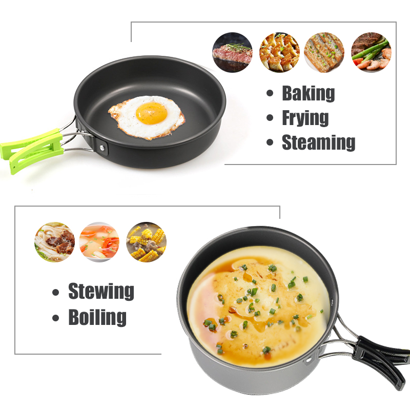 WESTTUNE ชุดเครื่องครัวตั้งแคม - Camping Cooking Tin บทวิจารณ์และราคา