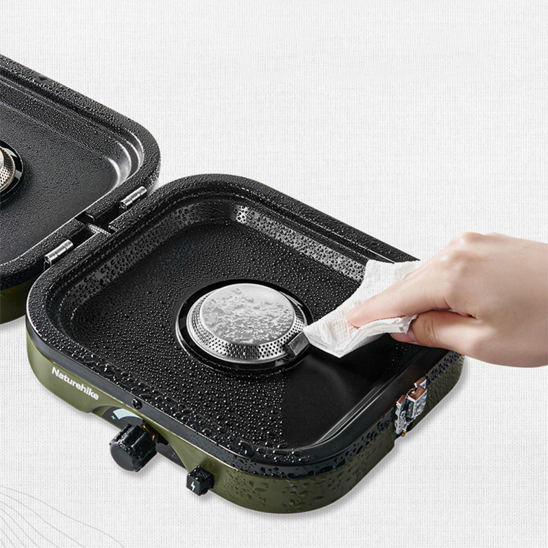 เตาแก๊สพับได้แบบสองหัวเตา 2300 - Camping Double Cooking Stove บทวิจารณ์และราคา