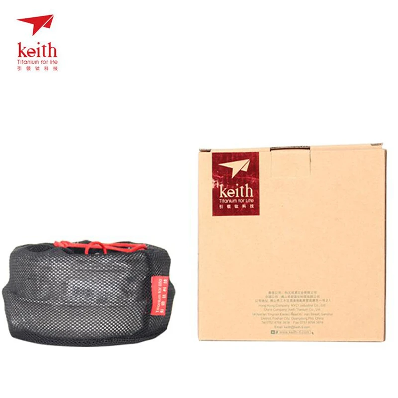 Keith 3PCS ไทเทเนียมเครื่องครั - Camping Cooking Sets บทวิจารณ์และราคา