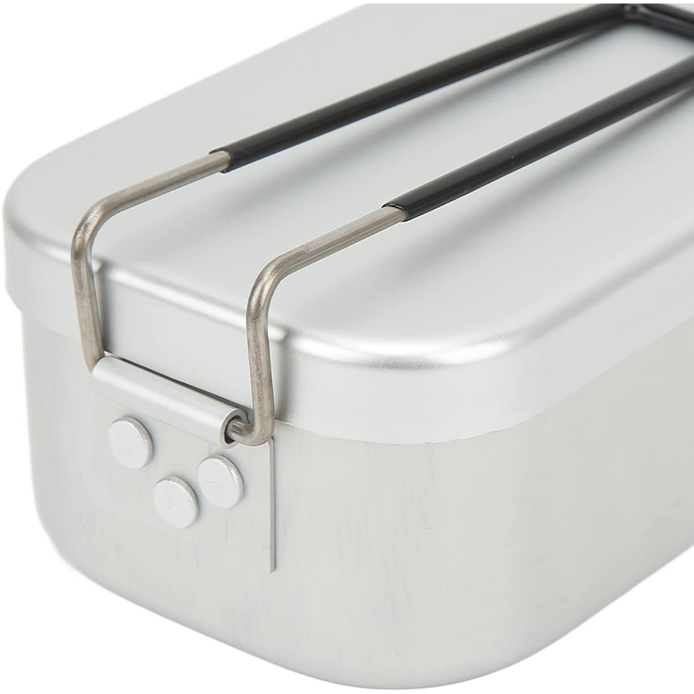 800ML อลูมิเนียมกล่องอาหารกลาง - Camping Cooking Tin บทวิจารณ์และราคา