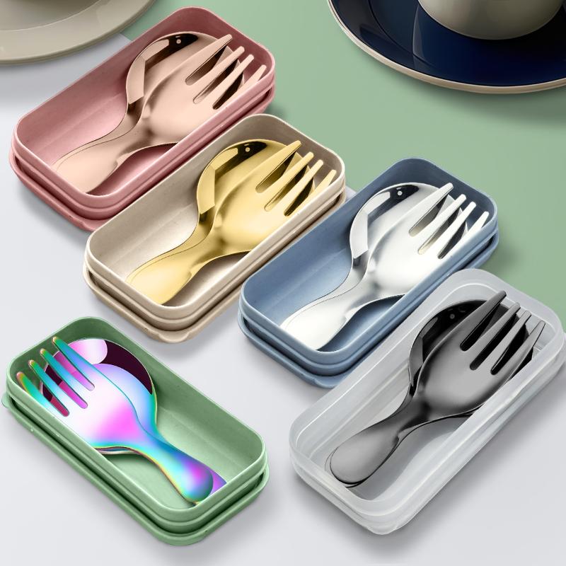 ชุดช้อนส้อมสแตนเลส 2 ชิ้น แบบพ - Camping Cooking Sets บทวิจารณ์และราคา