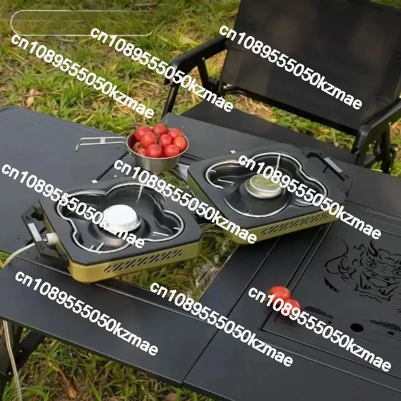 เตาแก๊สพกพาแบบสองหัวเตา, เตาแก - Camping Double Cooking Stove บทวิจารณ์และราคา