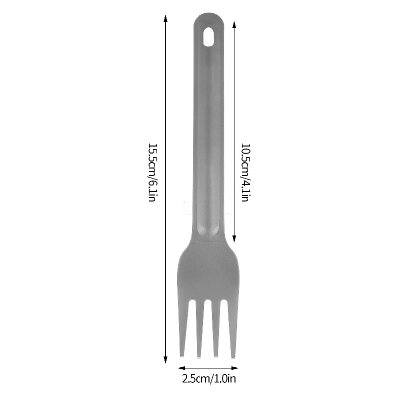 ชุดช้อนส้อมไทเทเนียมน้ำหนักเบา - Camp Spork Set บทวิจารณ์และราคา