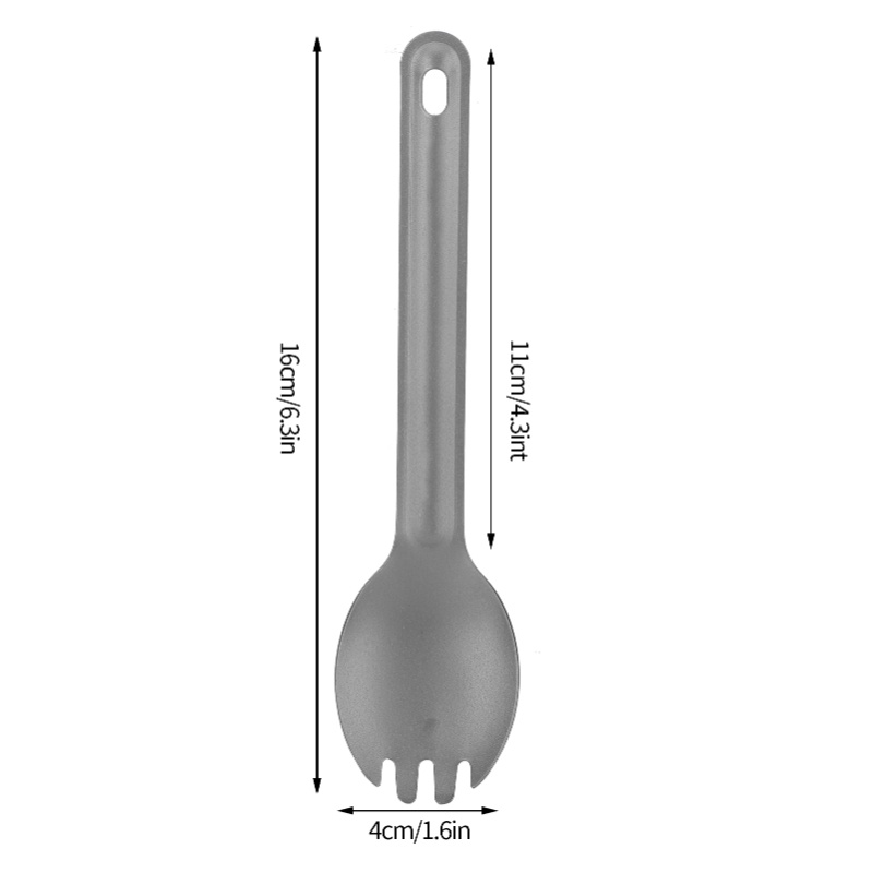 ชุดช้อนส้อมไทเทเนียมน้ำหนักเบา - Camp Spork Set บทวิจารณ์และราคา