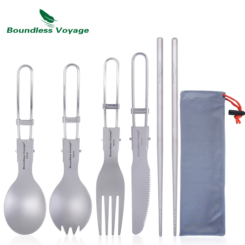 Boundless Voyage Titanium Camp - Camp Spork Set บทวิจารณ์และราคา