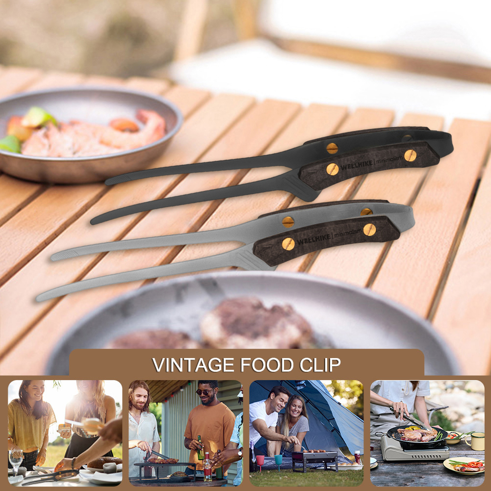 ที่คีบอาหารบาร์บีคิว สไตล์วินเ - Vintage Camping Cooking Set บทวิจารณ์และราคา