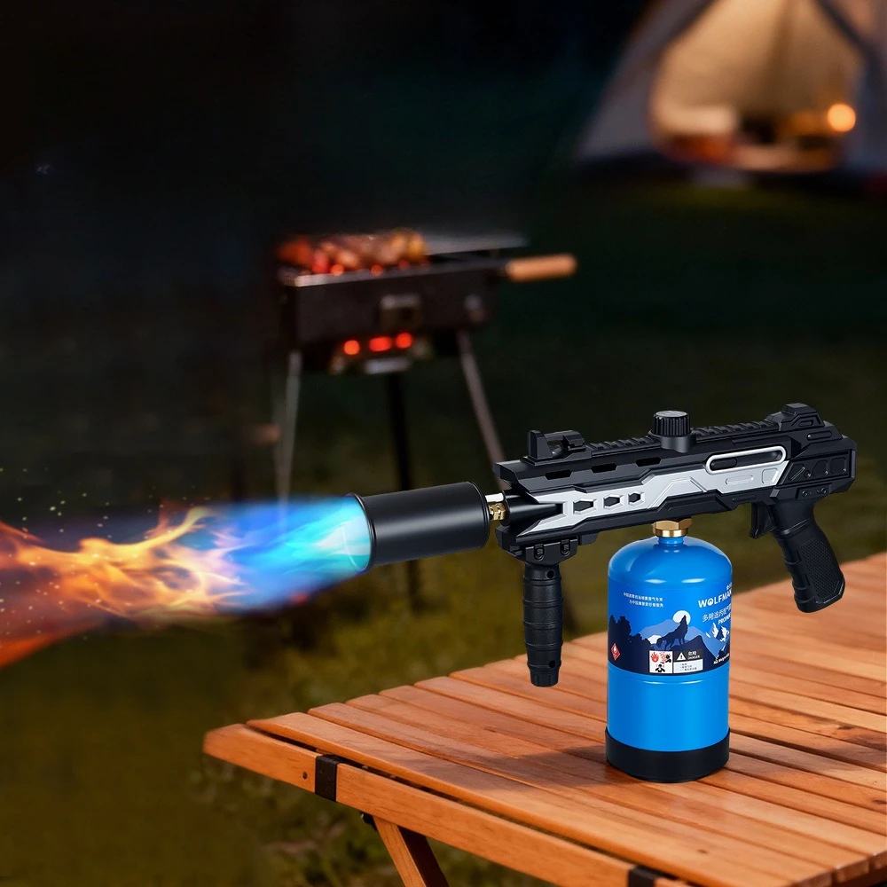 เตาแก๊สโพรเพนขนาดใหญ่กำลังสูงแ - Camping Cooking Torch บทวิจารณ์และราคา