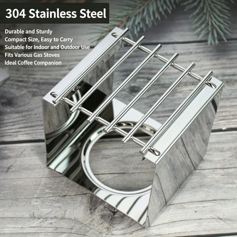 ขาตั้งเตาสแตนเลสทรงสี่เหลี่ยมส - Camping Cooking Tin บทวิจารณ์และราคา