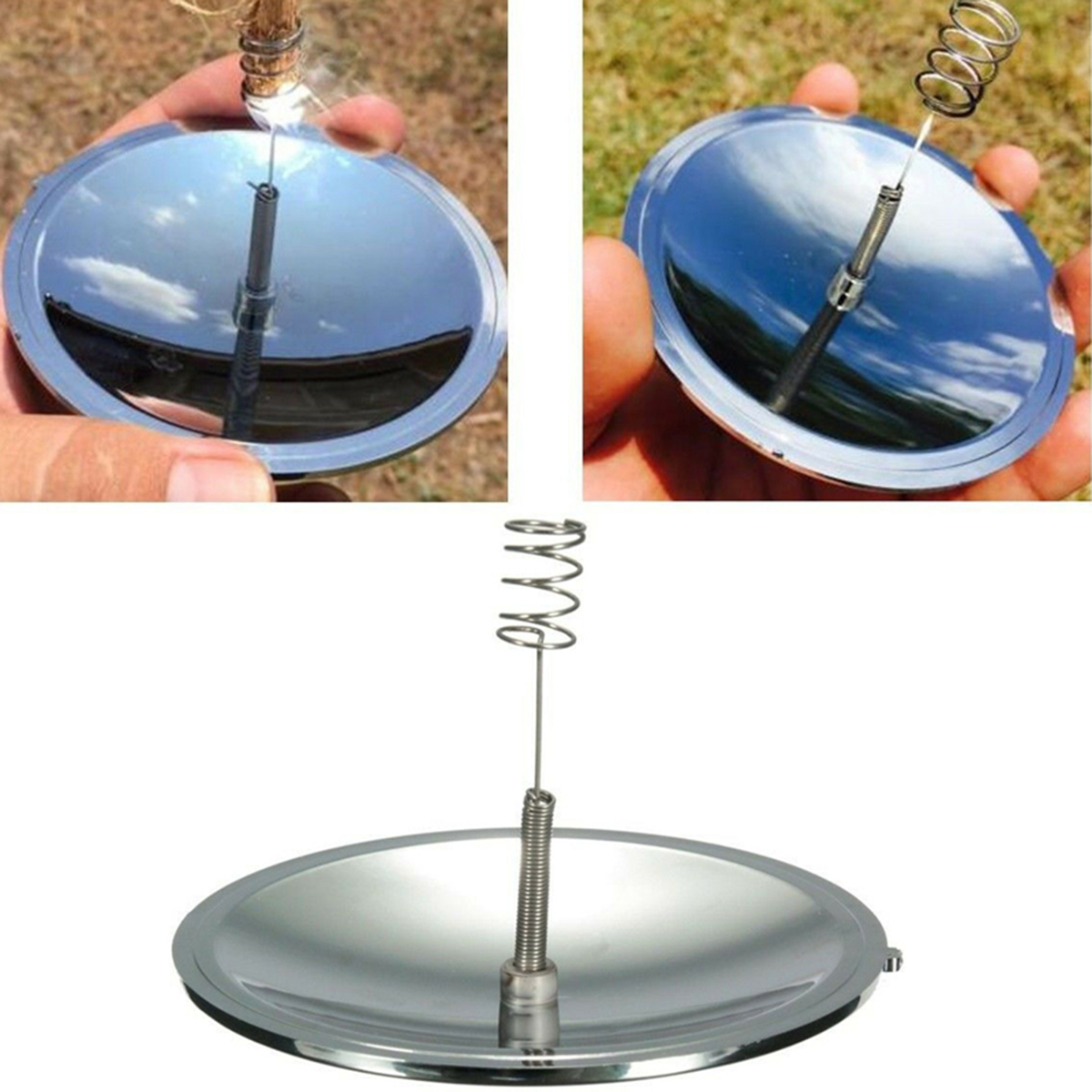 พลังงานแสงอาทิตย์ไฟแช็กกลางแจ้ - Camping Cooking Fire บทวิจารณ์และราคา