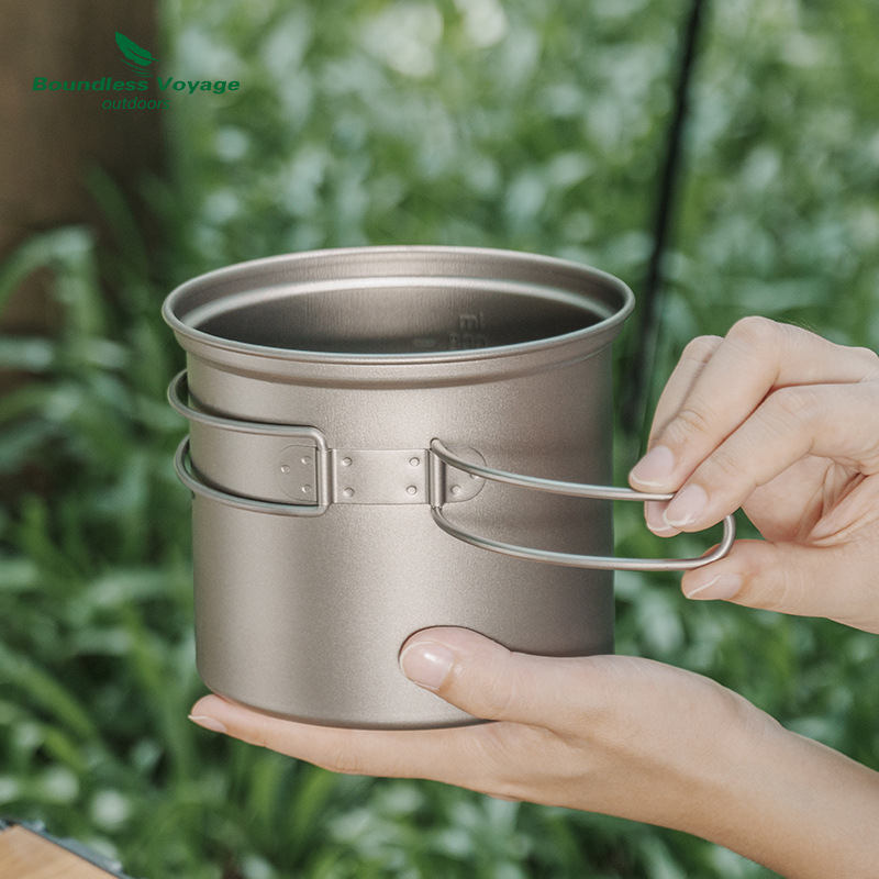 ชุดหม้อต้มและกระทะทอดไทเทเนียม - Camping Cooking Sets บทวิจารณ์และราคา