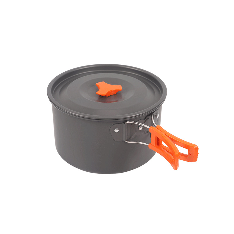 ชุดเครื่องครัวพกพาสำหรับกิจกรร - Camping Cooking Set With Kettle บทวิจารณ์และราคา
