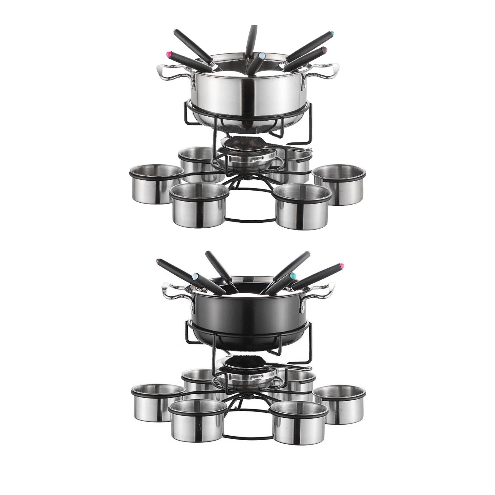 ชุดหม้อฟองดูพร้อมเตาปรุงอาหารแ - Camping Cooking Sets บทวิจารณ์และราคา