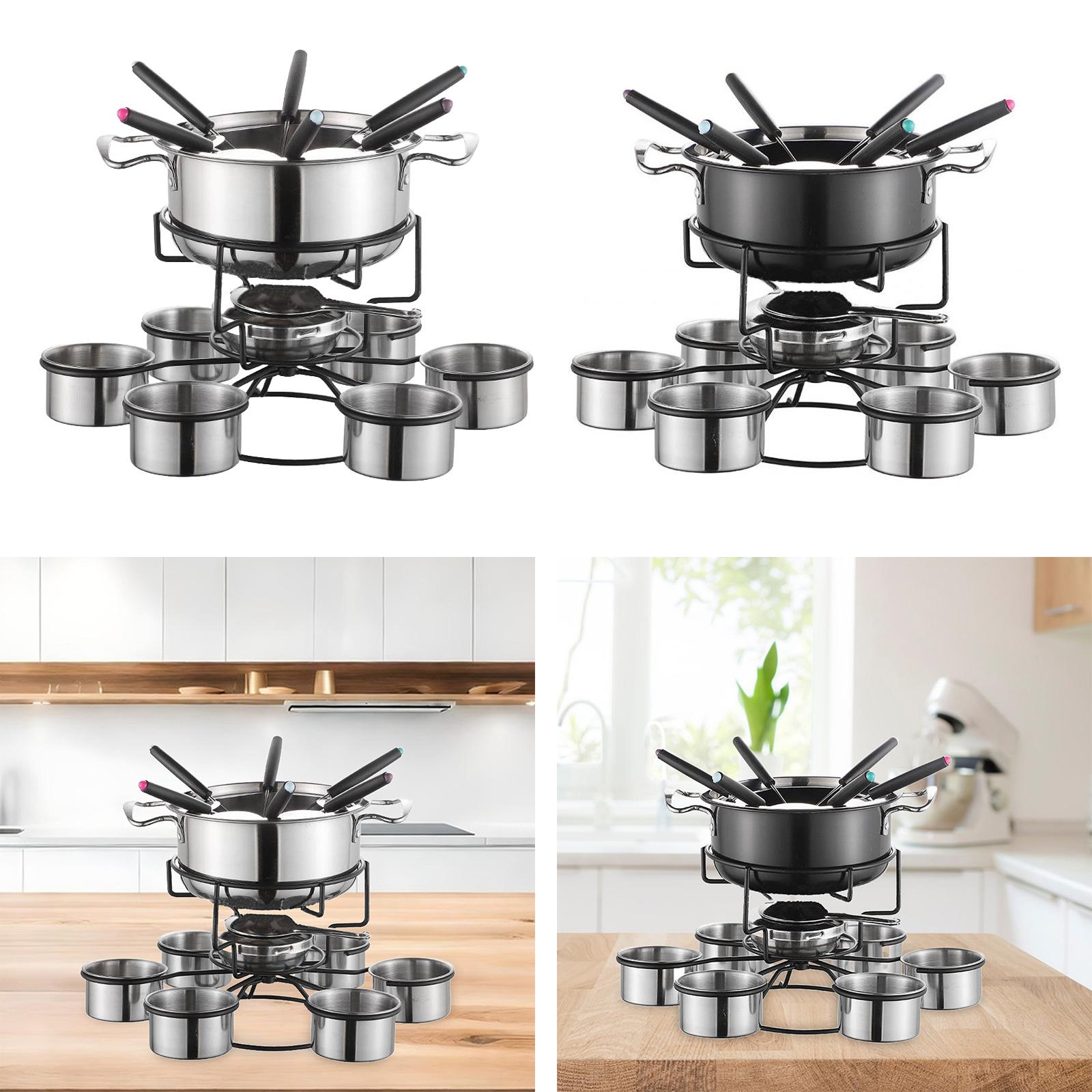 ชุดหม้อฟองดูพร้อมเตาปรุงอาหารแ - Camping Cooking Sets บทวิจารณ์และราคา
