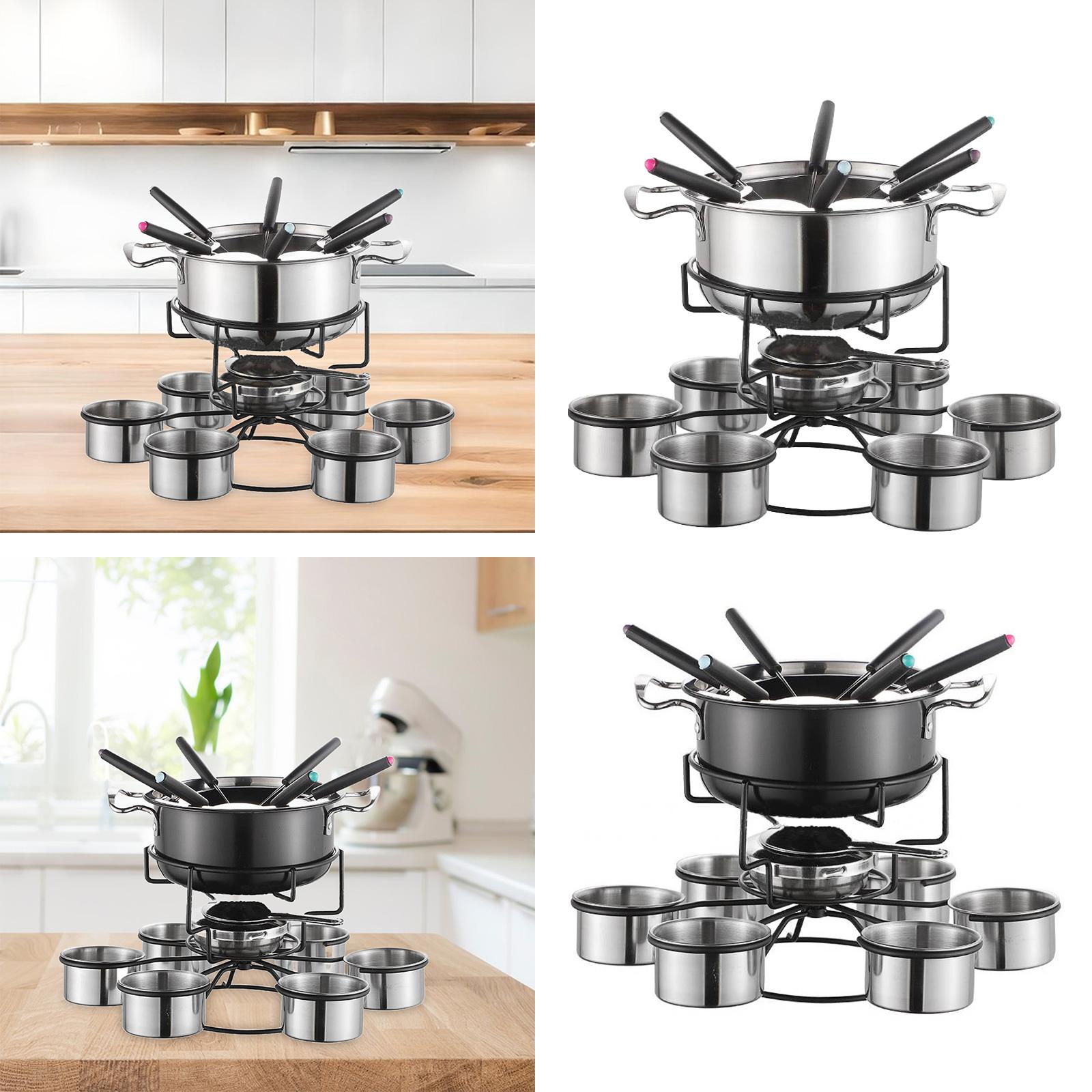 ชุดหม้อฟองดูพร้อมเตาปรุงอาหารแ - Camping Cooking Sets บทวิจารณ์และราคา
