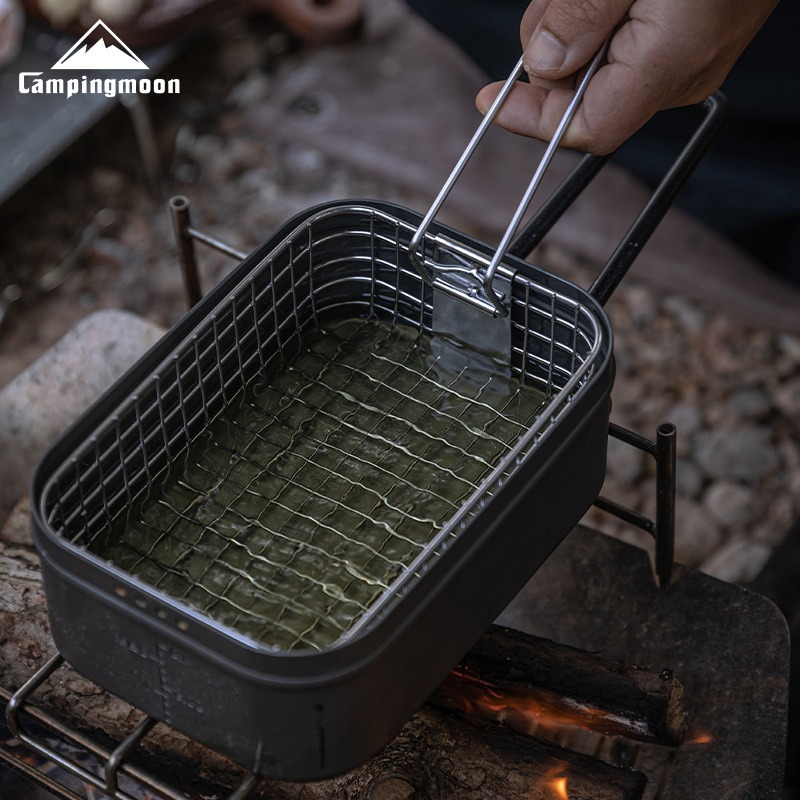 CAMPINGMOON S-1218 ตะแกรงทอดอา - Camping Cooking Tin บทวิจารณ์และราคา