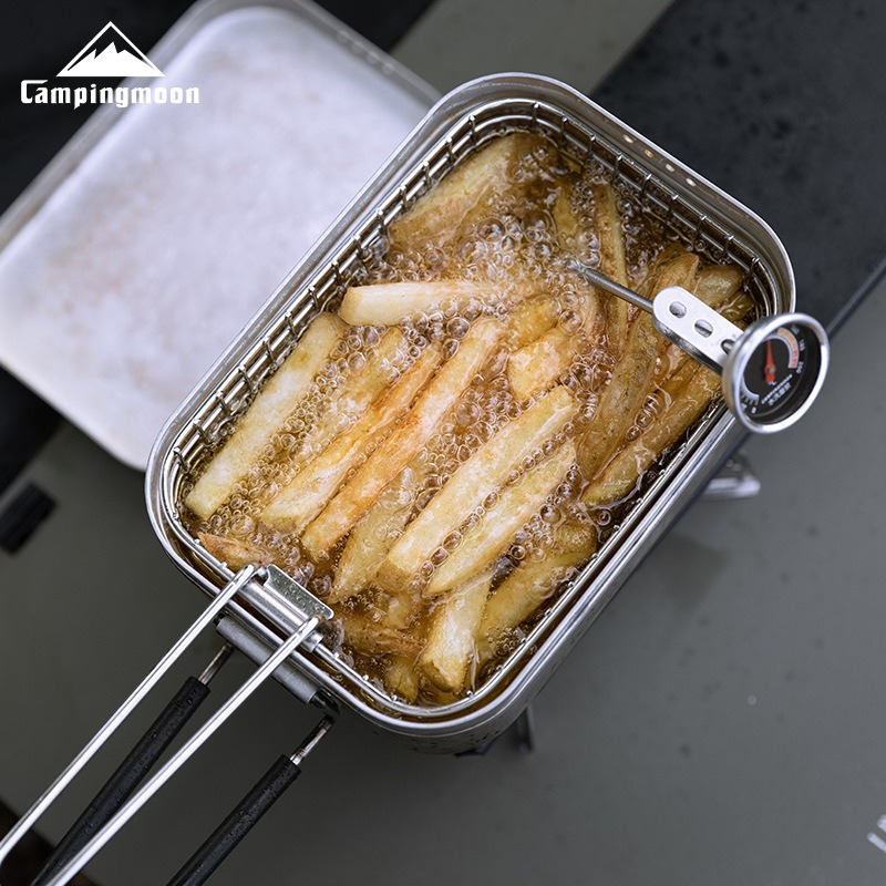 CAMPINGMOON S-1218 ตะแกรงทอดอา - Camping Cooking Tin บทวิจารณ์และราคา