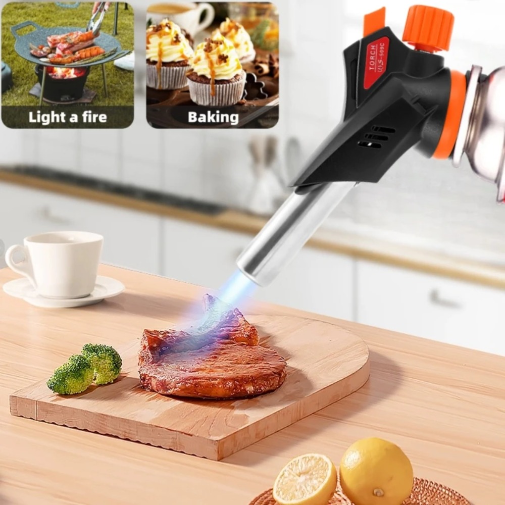 เตาแก๊สพกพาสำหรับตั้งแคมป์ ปิ้ - Camping Cooking Torch บทวิจารณ์และราคา