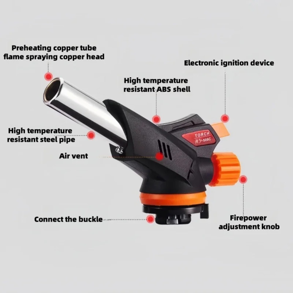 เตาแก๊สพกพาสำหรับตั้งแคมป์ ปิ้ - Camping Cooking Torch บทวิจารณ์และราคา
