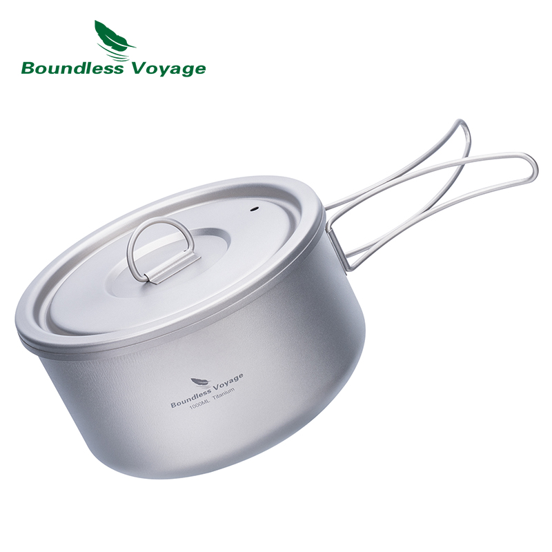 Boundless Voyage ไทเทเนียม Cam - Camping Cooking Tin บทวิจารณ์และราคา