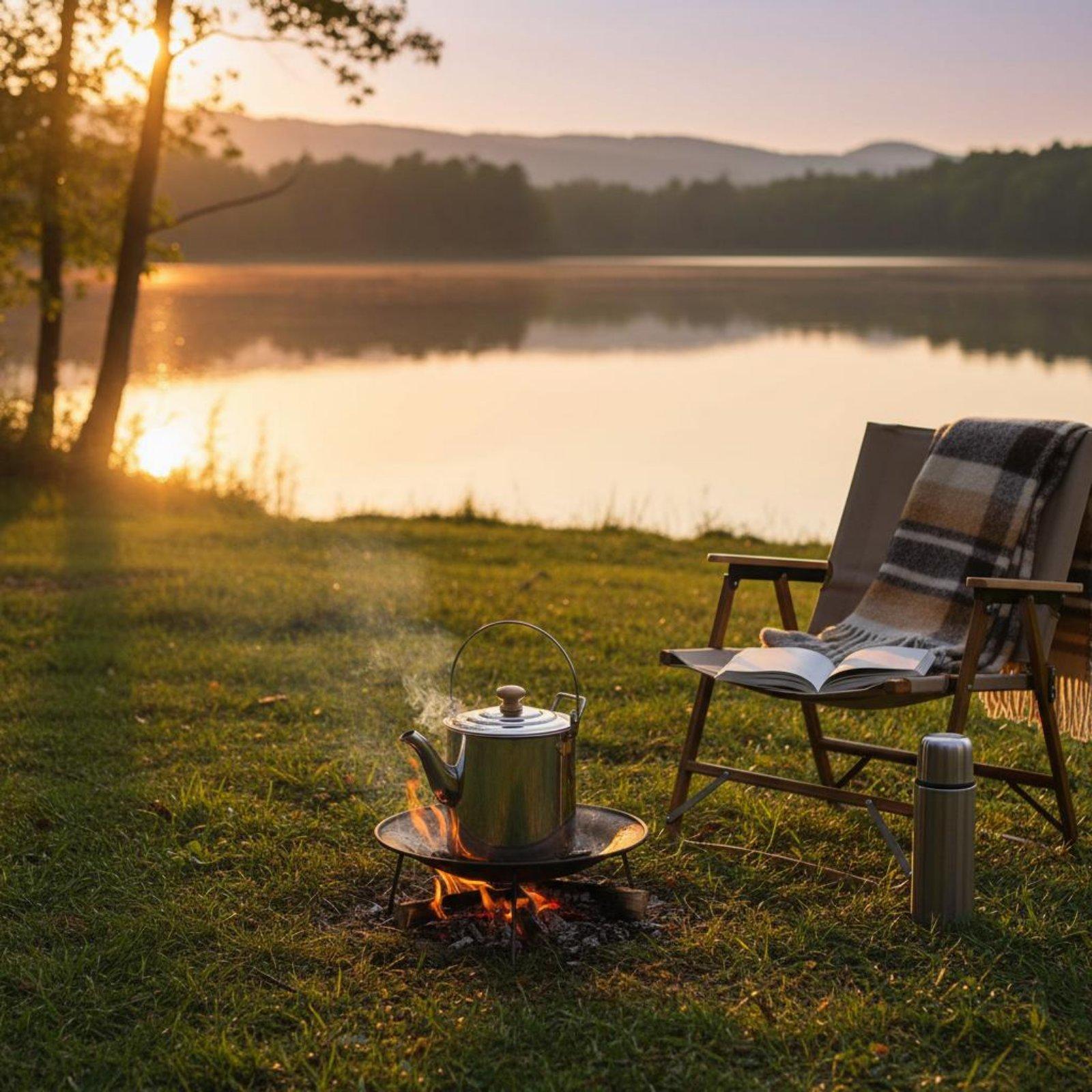 ชุดหม้อทำอาหารกลางแจ้งแบบพกพา  - Camping Cooking Set With Kettle บทวิจารณ์และราคา