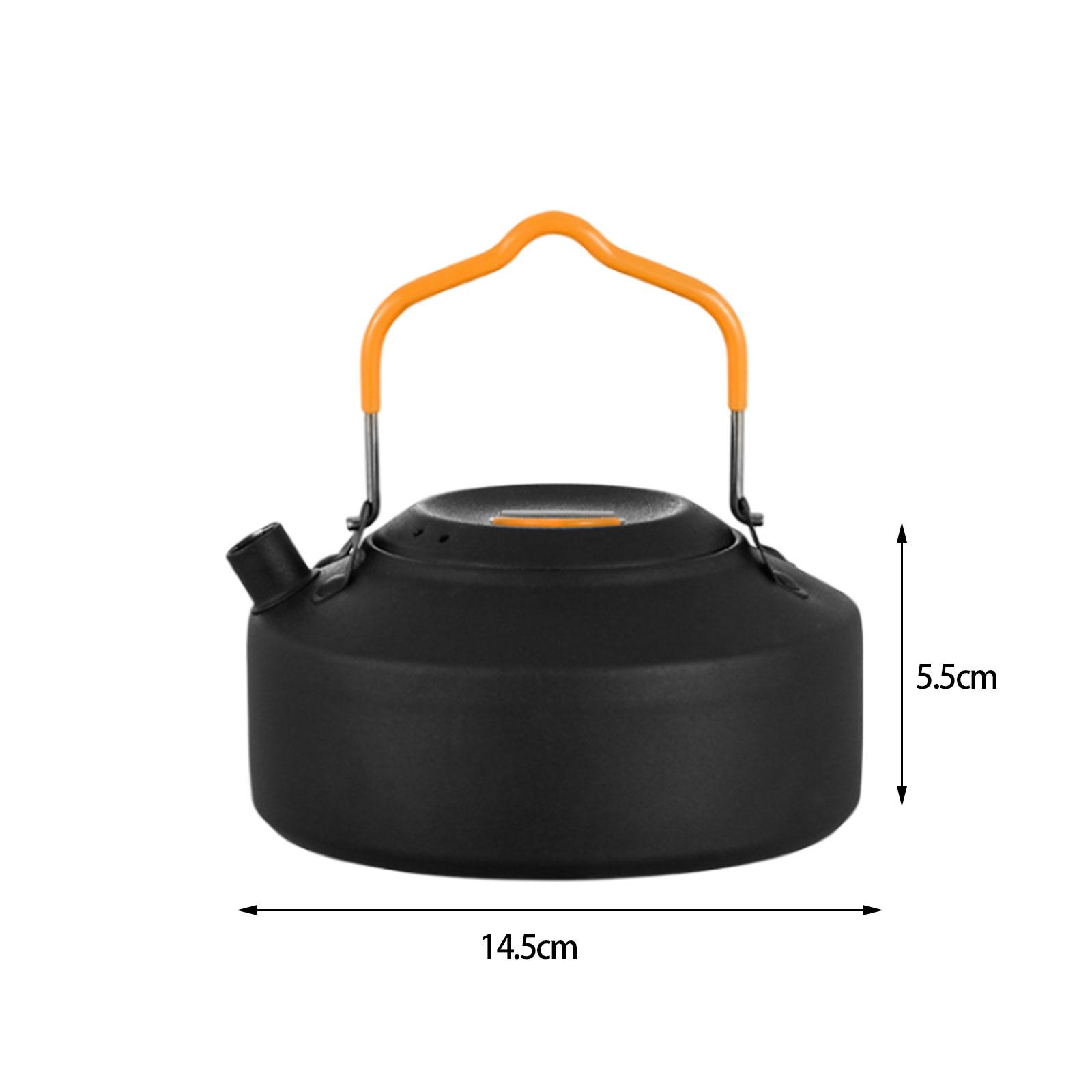 หม้อต้มกาแฟแบบพกพาสำหรับตั้งแค - Camping Cooking Pot With Lid บทวิจารณ์และราคา