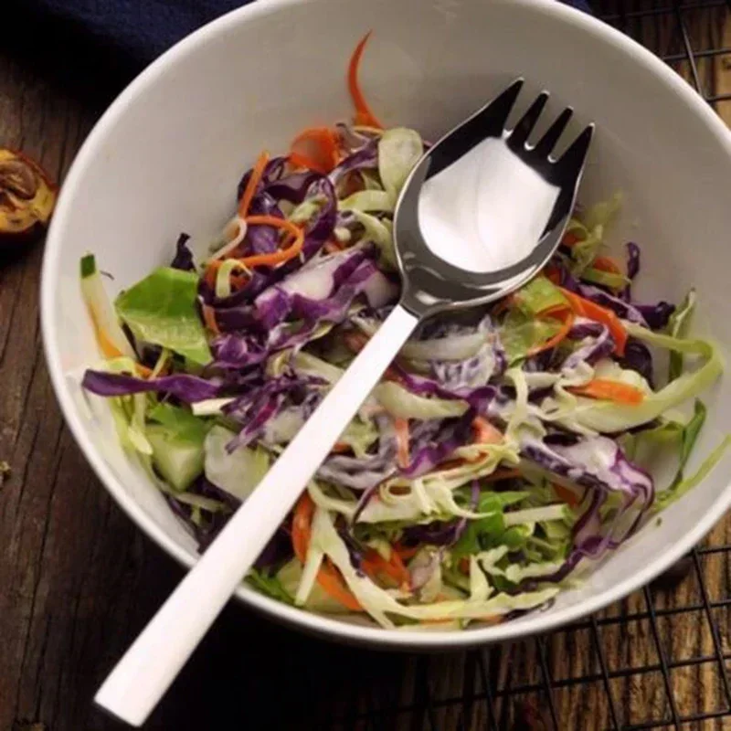 ชุดสปอร์ค 5 ชิ้น ช้อนซุป อุปกร - Camp Spork Set บทวิจารณ์และราคา